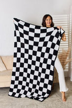 Load image into Gallery viewer, Checkered Decorative Throw Blanket
