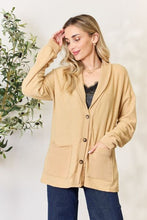 Load image into Gallery viewer, Button Up Long Sleeve Cardigan
