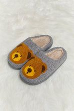 Load image into Gallery viewer, Teddy Bear Plush Slide Slippers
