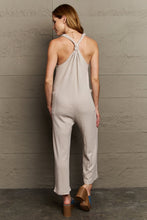 Load image into Gallery viewer, Don&#39;t Get It Twisted Rib Knit Jumpsuit
