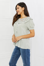 Load image into Gallery viewer, Sweet Talk Short Sleeve Top
