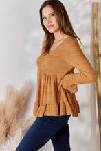 Load image into Gallery viewer, V-Neck Flounce Sleeve Blouse
