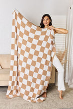 Load image into Gallery viewer, Checkered Decorative Throw Blanket
