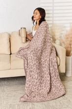 Load image into Gallery viewer, Leopard Decorative Throw Blanket
