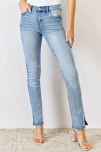 Load image into Gallery viewer, Kancan Mid Rise Y2K Slit Bootcut Jeans
