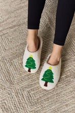 Load image into Gallery viewer, Christmas Tree Cozy Slippers
