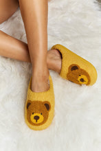 Load image into Gallery viewer, Teddy Bear Plush Slide Slippers
