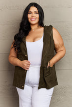 Load image into Gallery viewer, More To Come Military Hooded Vest
