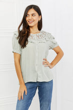 Load image into Gallery viewer, Sweet Talk Short Sleeve Top
