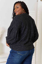 Load image into Gallery viewer, Boat Neck Glitter Long Sleeve Top
